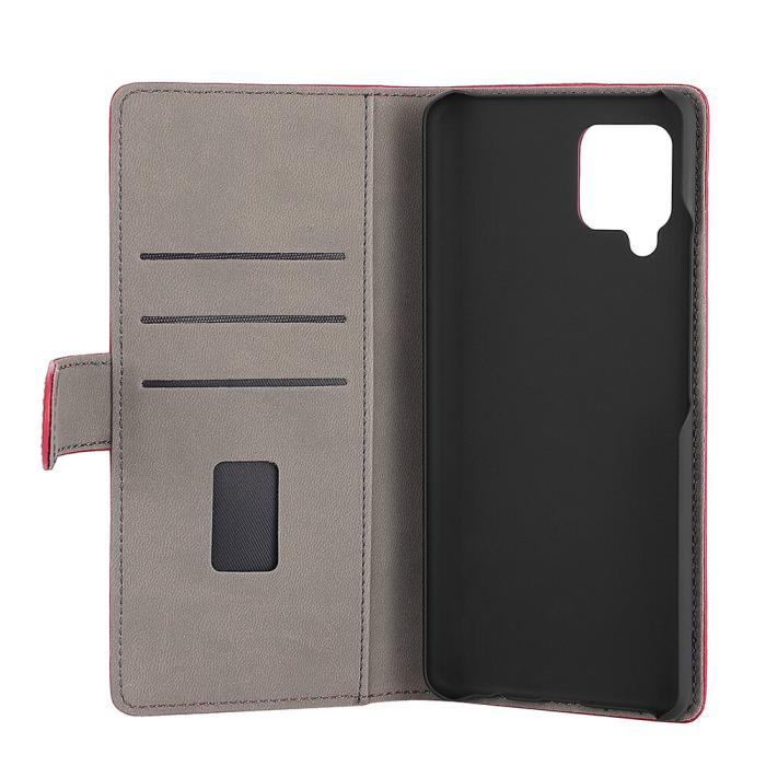 Bild 4, GEAR Samsung Galaxy A42 Fodral Läder Röd
