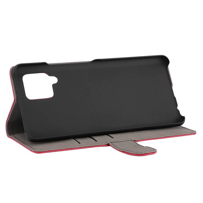 Bild 5, GEAR Samsung Galaxy A42 Fodral Läder Röd