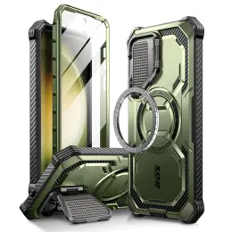 Supcase Galaxy S24 Skal MagSafe Mag Iblsn ArmorBox Guldan