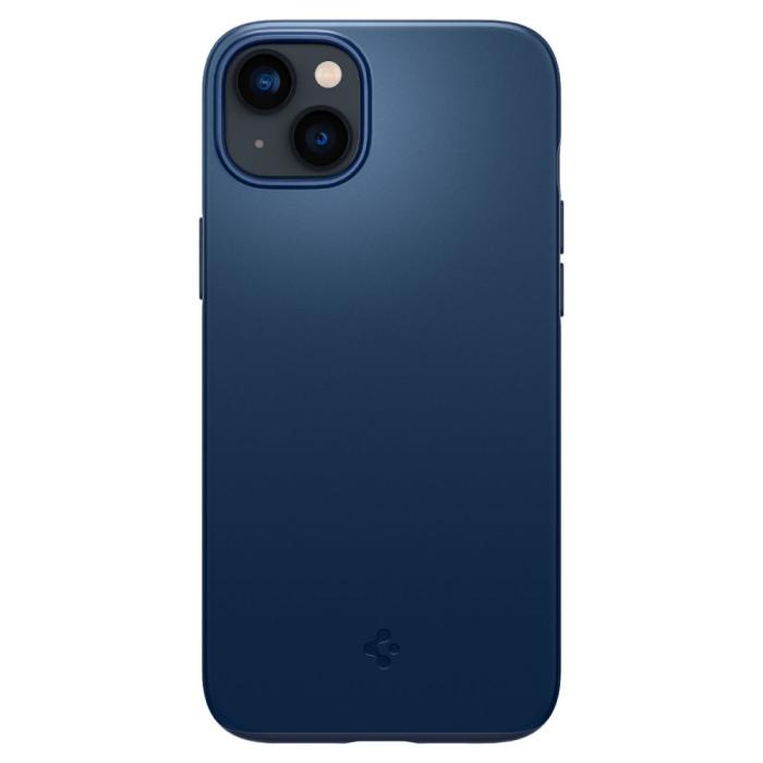 Bild 2, Spigen iPhone 15 Plus / 14 Plus Skal Thin Fit Navy Blue