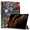 Samsung Galaxy Tab S9 Ultra Fodral Tri-Fold Grafitti