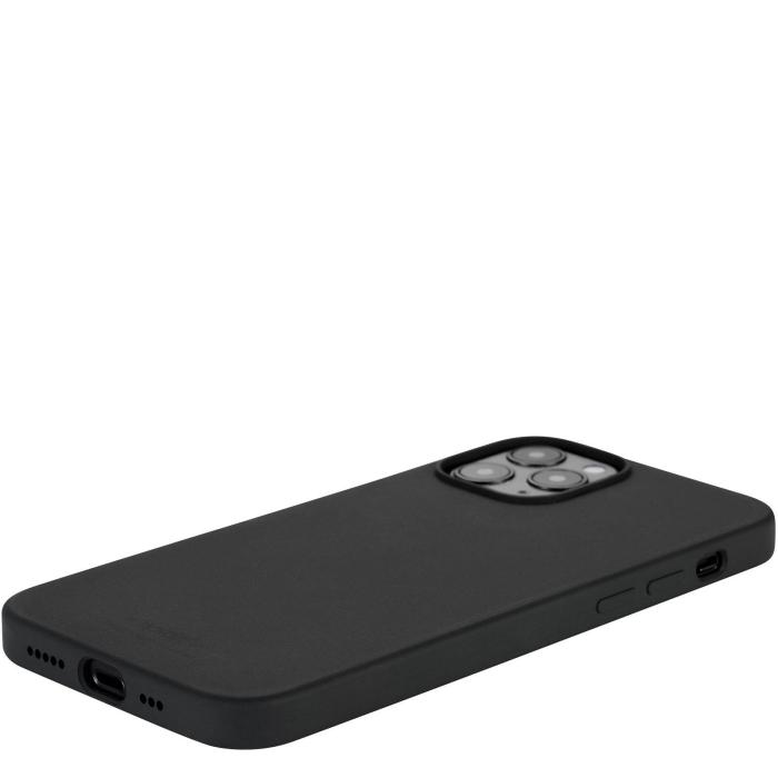 Bild 4, iPhone 12/12 Pro - holdit Mobilskal Silikon - Svart