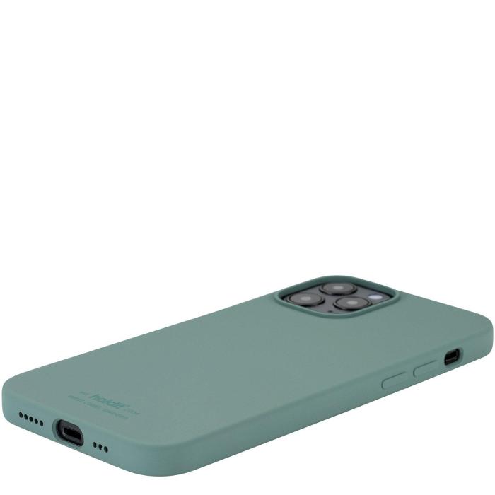 Bild 4, iPhone 12/12 Pro - holdit Mobilskal Silikon - Moss Green