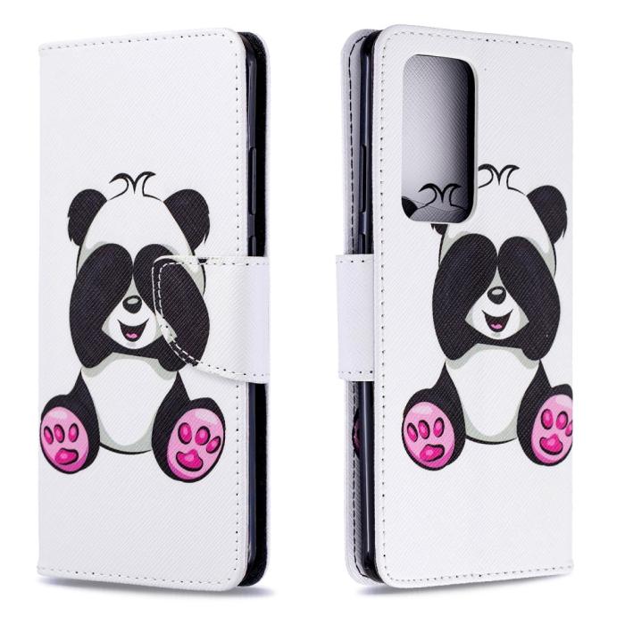 Bild 4, Huawei P40 Pro - Plånboksfodral - Panda