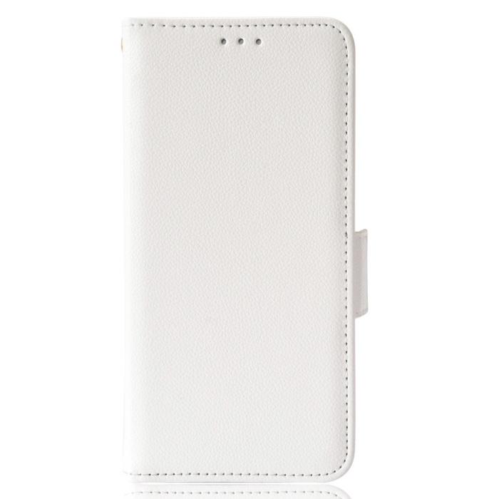 Bild 2, Xiaomi Redmi Note 11 Pro 5G Fodral Litchi Textur Vit