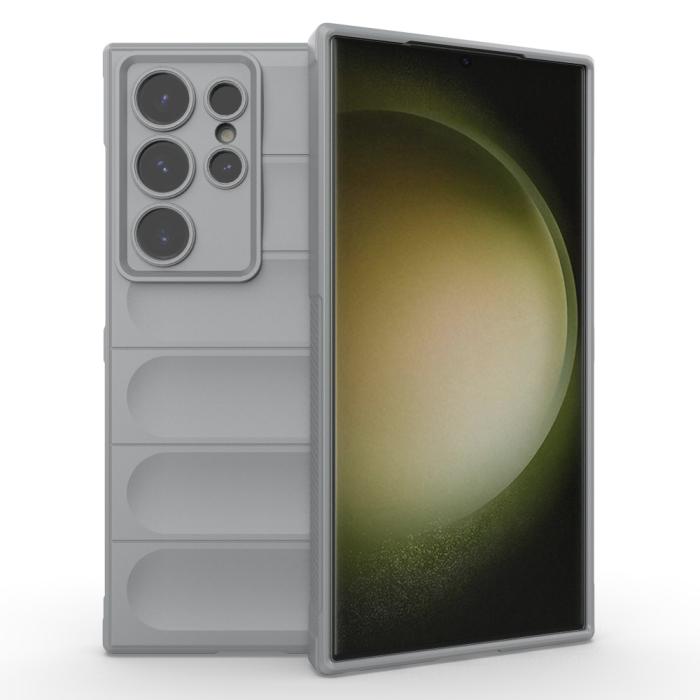 Bild 1, Samsung Galaxy S24 Ultra Skal Magic Shield Ljus Grå