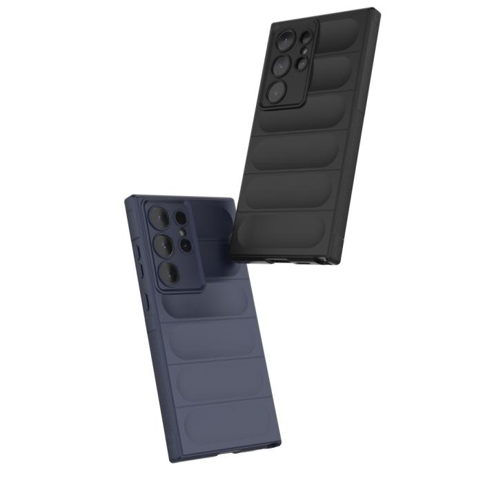 Bild 6, Samsung Galaxy S24 Ultra Skal Magic Shield Ljus Grå