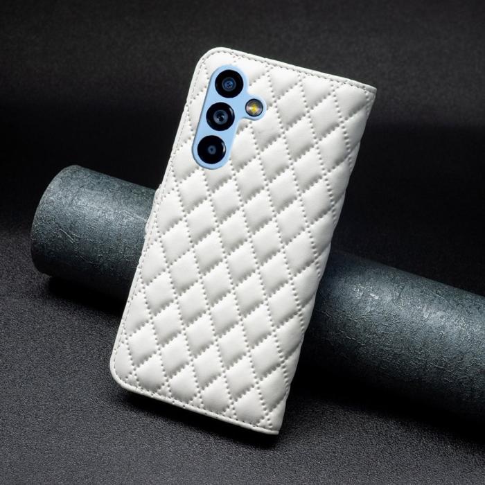 Bild 5, Samsung Galaxy A54 5G Fodral Diamond Läder Vit