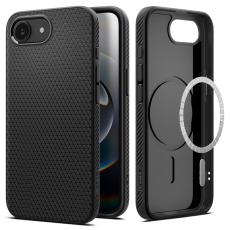 Spigen iPhone 17e / 16e Skal MagSafe Liquid Air Matt Svart