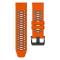 Klockarmband 26 mm Dual-Color Robust Orange/Svart