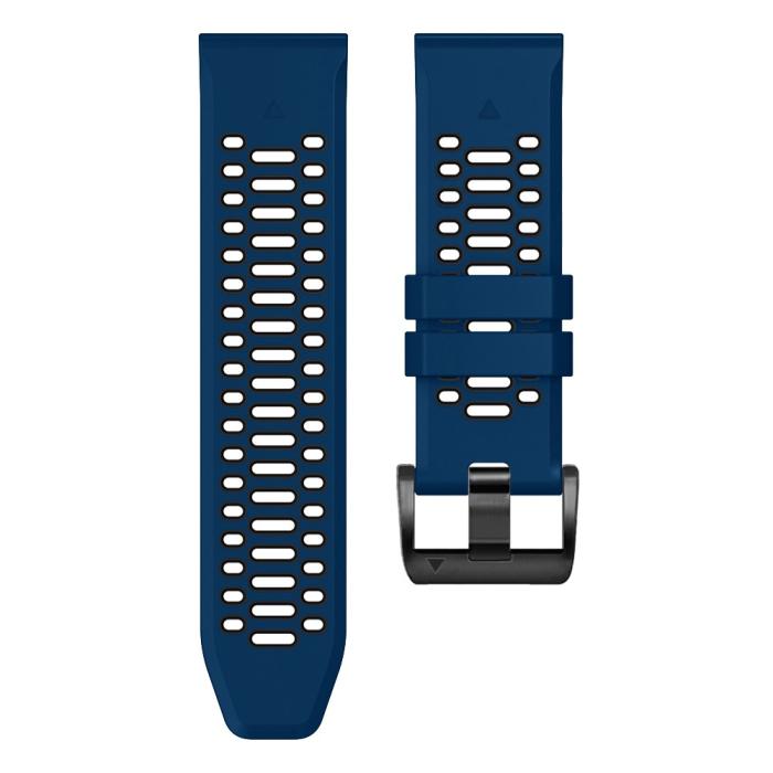 Bild 3, Klockarmband 26 mm Dual-Color Robust Blå/Svart