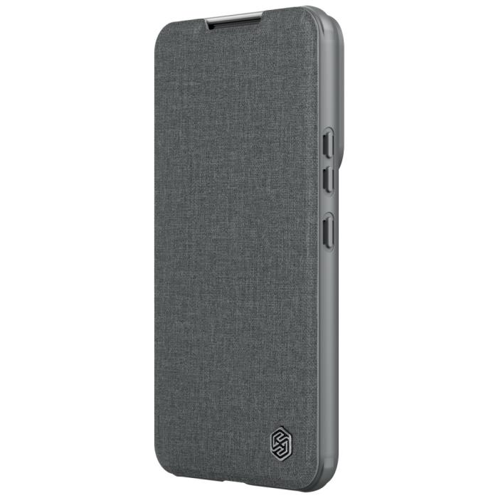 Bild 4, NILLKIN Samsung Galaxy S22 Plus Fodral Qin Pro Grå