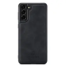 DG.MING Samsung Galaxy S22 Plus Skal Läderbelagt Svart