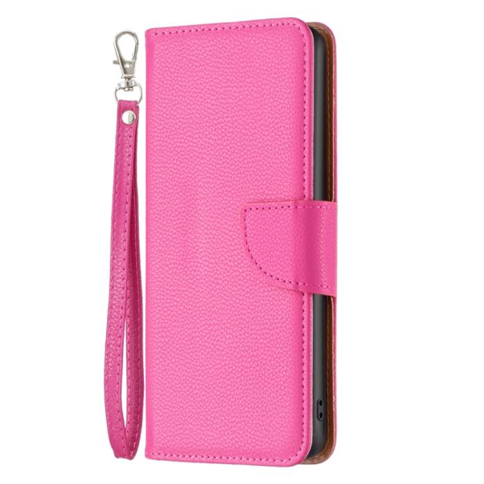 Bild 2, Nokia G11 / G21 Fodral Shark Litchi Rosa