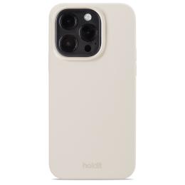 holdit iPhone 14 Pro Skal Silikon Ljus Beige