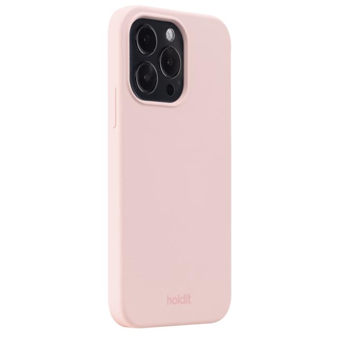 Bild 2, holdit iPhone 14 Pro Skal Silikon Blush Pink