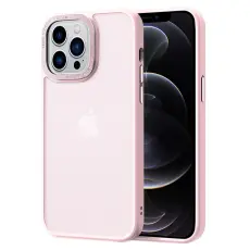 iPhone 12 / 12 Pro Skal Classic Hybrid Matt Rosa