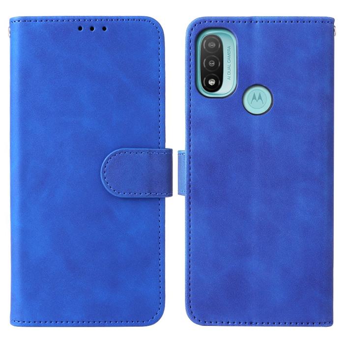 Bild 1, Motorola Moto E20 Fodral Solid Blå