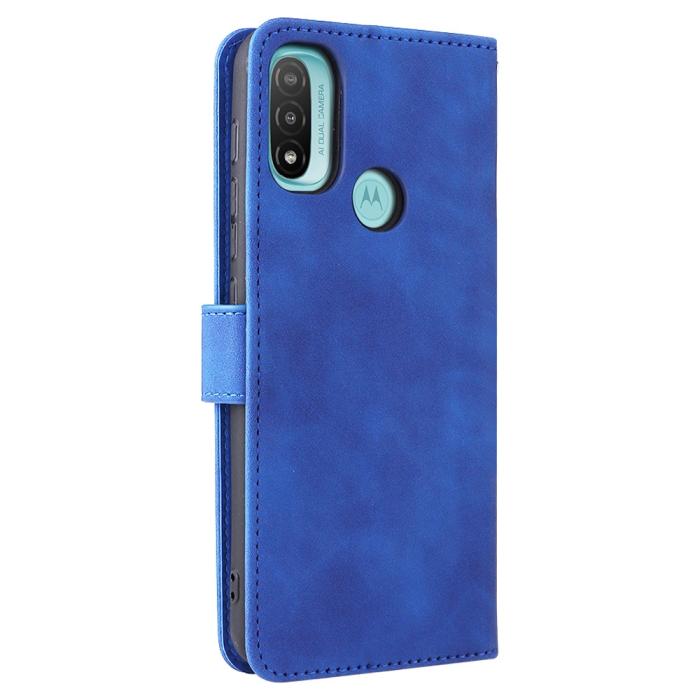 Bild 3, Motorola Moto E20 Fodral Solid Blå
