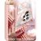 Supcase Galaxy S23 Ultra Skal Cosmo Marmor Rosa