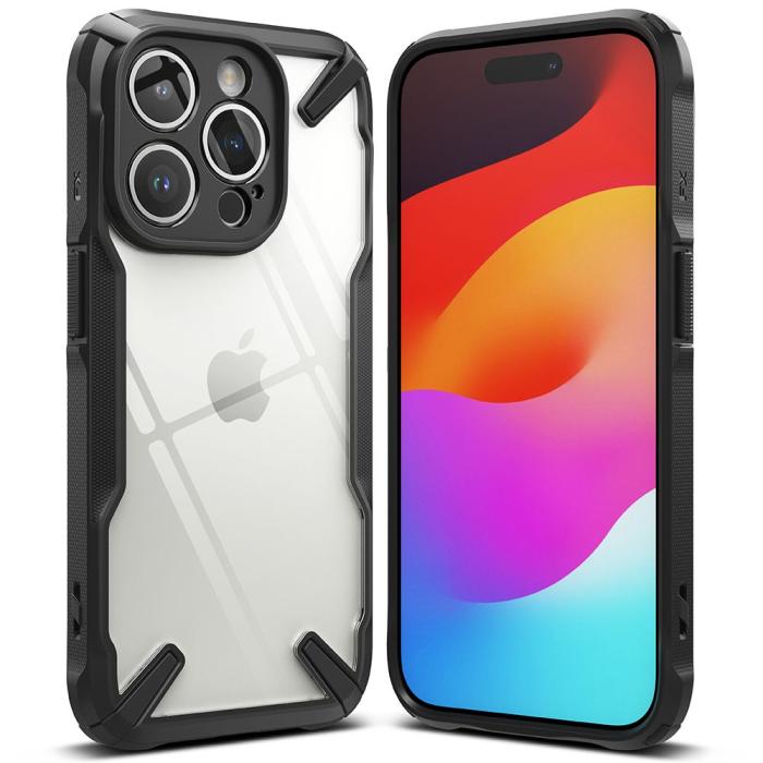 Bild 2, Ringke iPhone 15 Pro Max Skal Fusion X Svart