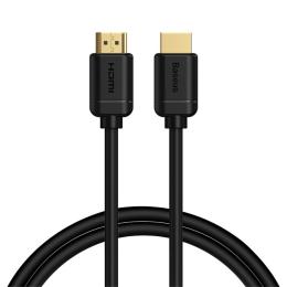 Baseus 1m 4K 60Hz HD HDMI - HDMI Kabel Svart