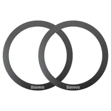Baseus 2-PACK Magnetisk MagSafe Ring Ultra Tunn Svart