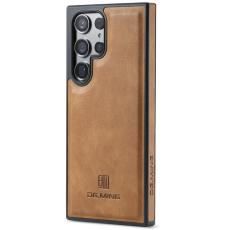 DG.MING Samsung Galaxy S26 Ultra Skal L&auml;derbelagt Brun