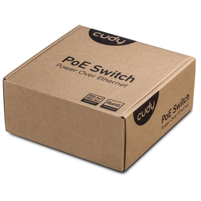 Bild 2, Cudy Switch GS1005P 5-port Gigabit PoE+ 60W