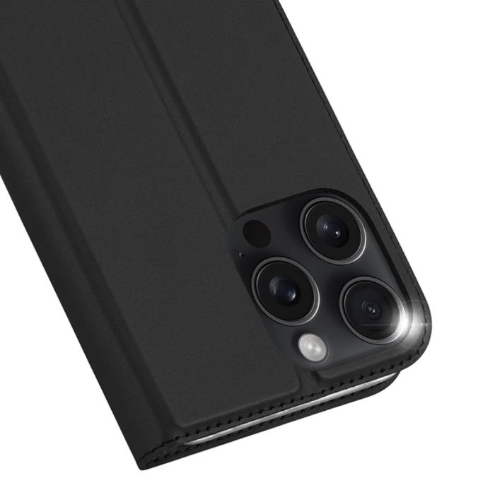 Bild 4, DUX DUCIS iPhone 16 Pro Fodral Skin Pro Series Svart