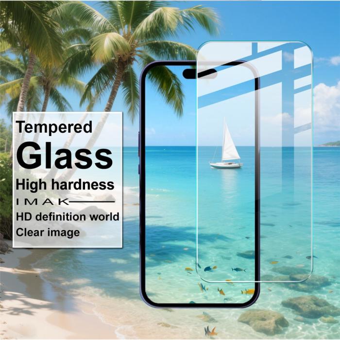 Bild 2, IMAK iPhone 17 Pro Max Skärmskydd Härdat Glas