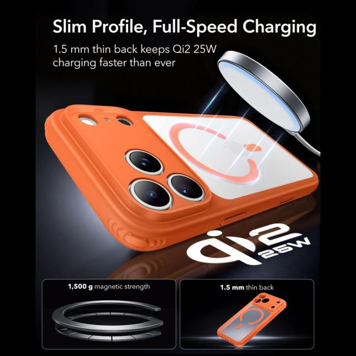 Bild 5, ESR iPhone 18 Pro Max / 17 Pro Max Skal MagSafe Frostad Hybrid