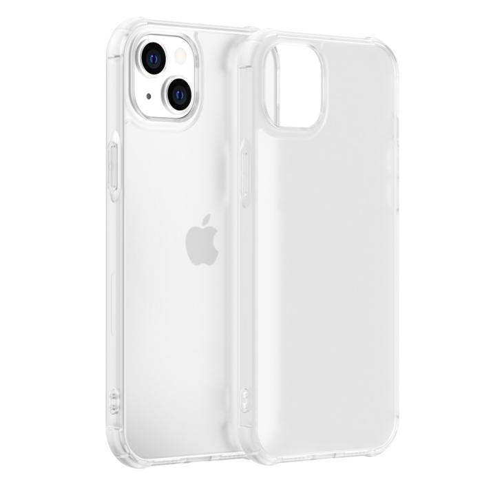 Bild 2, LEEU DESIGN iPhone 14 Skal AirBag Hybrid Matt Transparent
