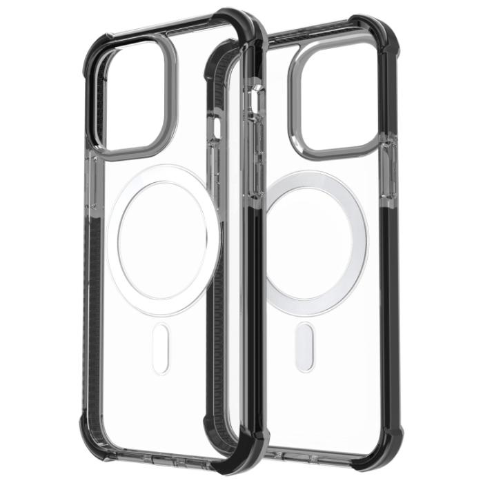 Bild 3, iPhone 15 Pro Skal Shockproof MagSafe Hybrid Svart