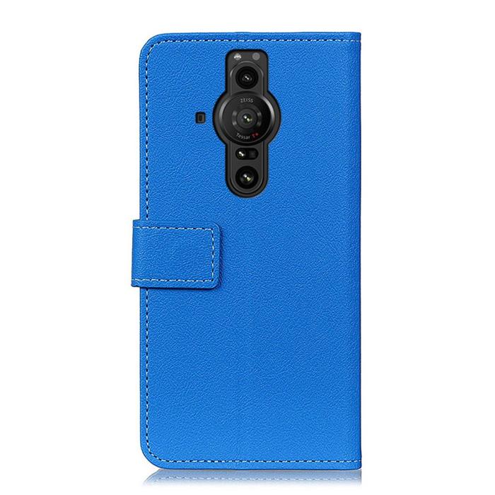 Bild 3, Sony Xperia Pro-I Fodral Läder Blå