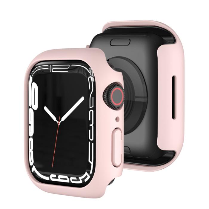 Bild 1, Apple Watch 7/8 45mm Skal Ljus Rosa