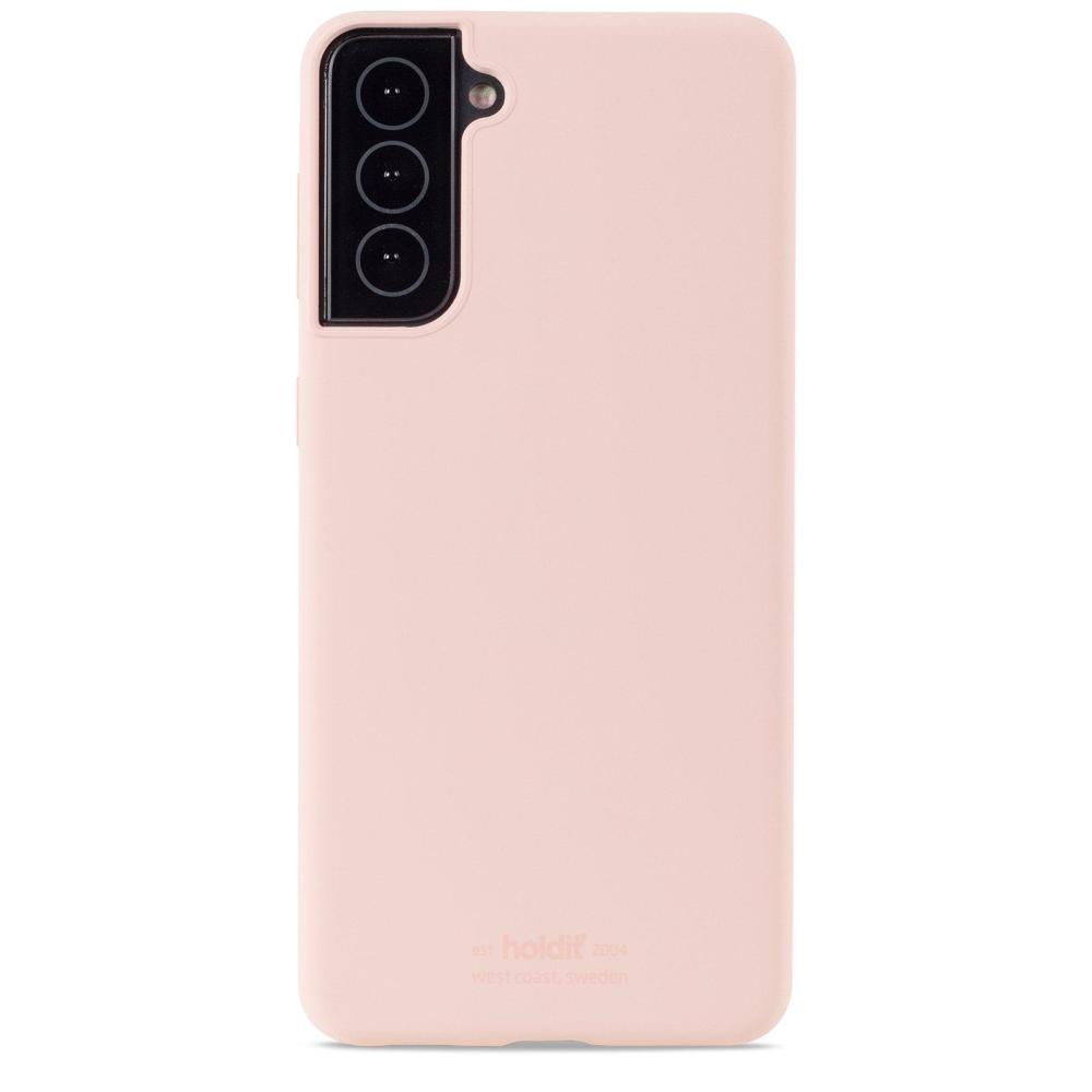 Samsung Galaxy S21 Plus - holdit Mobilskal Silikon - Blush Pink
