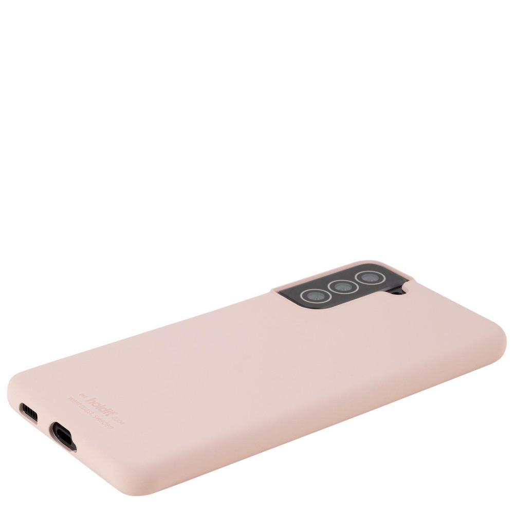 Samsung Galaxy S21 Plus - holdit Mobilskal Silikon - Blush Pink