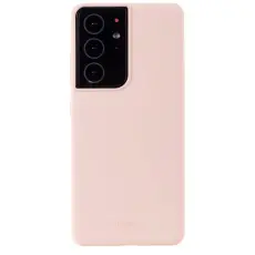 Samsung Galaxy S21 Ultra - holdit Mobilskal Silikon - Blush Pink