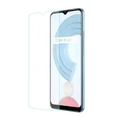 Realme C21 - Sk&auml;rmskydd I H&auml;rdat Glas