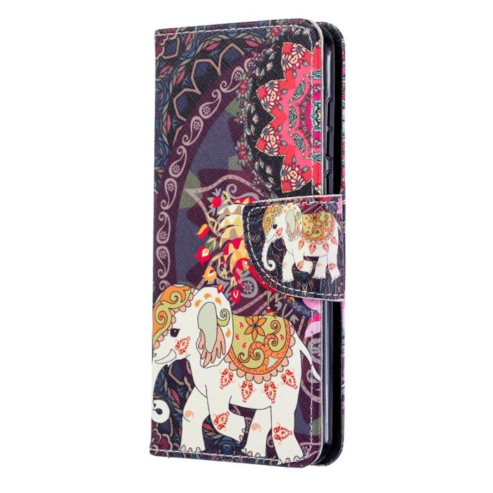 Bild 2, Huawei P40 - Plånboksfodral - Elefant