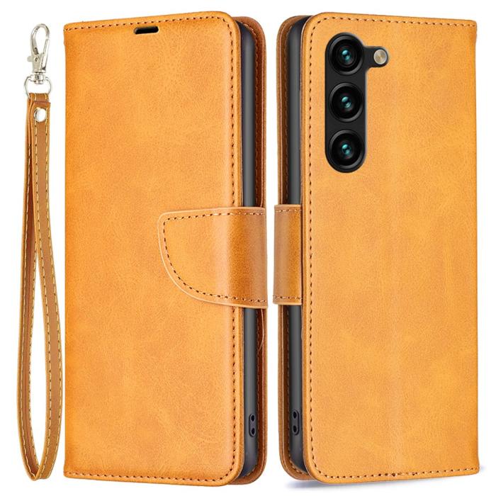 Bild 1, Galaxy S25 Plus / S24 Plus Fodral Solid Shark Läder Brun
