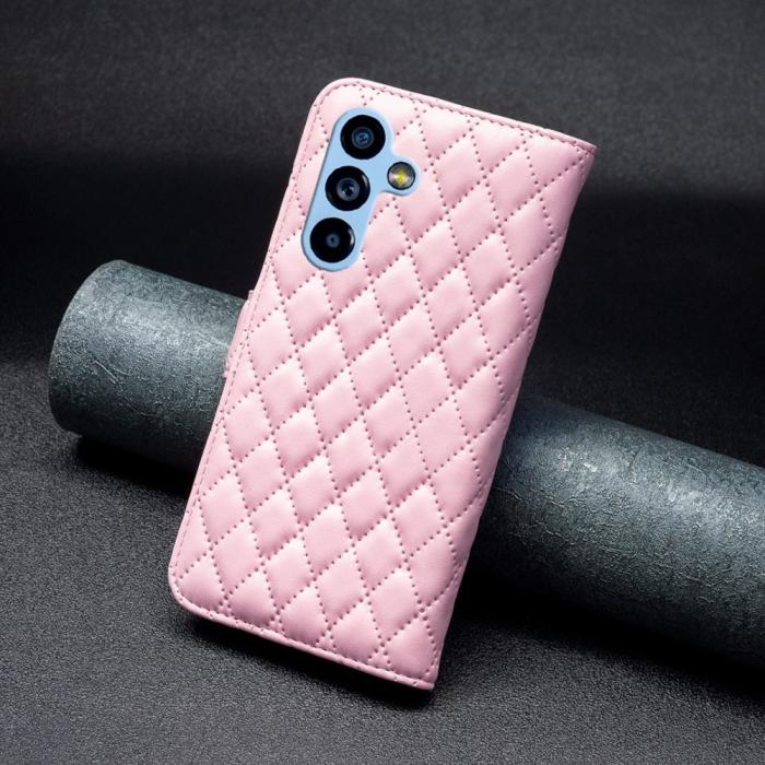 Bild 5, Samsung Galaxy A54 5G Fodral Diamond Läder Ljus Ro