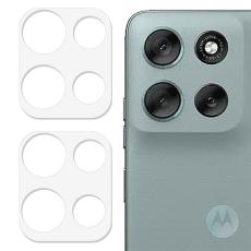 Motorola Moto G56 5G 2-PACK Linsskydd H&auml;rdat Glas Transparent