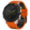 Klockarmband 26 mm Dual-Color Robust Orange/Svart