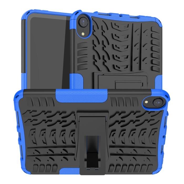 Bild 1, iPad Mini 2024/2021 Skal Rugged Kickstand Armor Blå