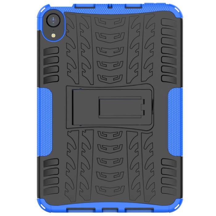 Bild 2, iPad Mini 2024/2021 Skal Rugged Kickstand Armor Blå