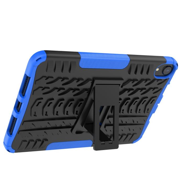 Bild 5, iPad Mini 2024/2021 Skal Rugged Kickstand Armor Blå