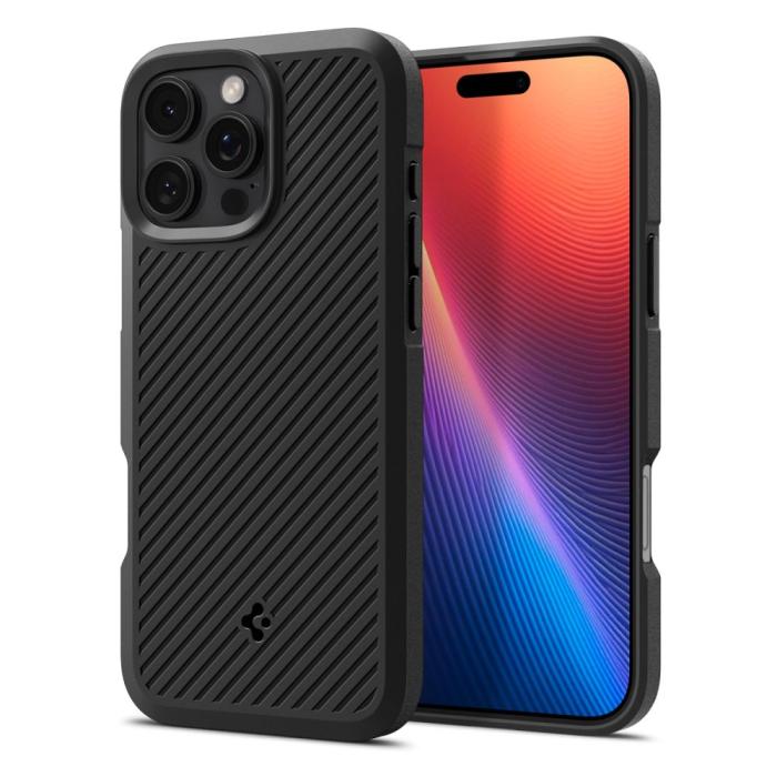 Bild 1, Spigen iPhone 16 Pro Skal Core Armor Matt Svart