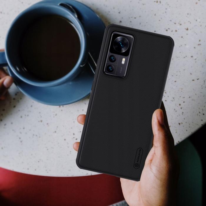 Bild 5, NILLKIN Xiaomi 12T Skal Frosted Shield Pro Svart